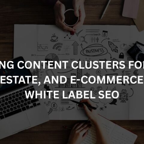 building content clusters for saas real estate and e commerce with white label seo