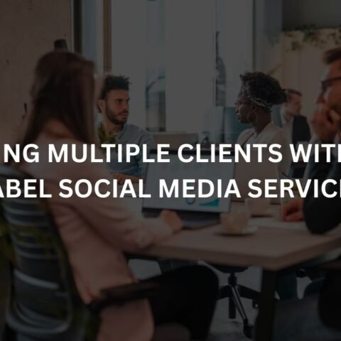 managing multiple clients with white label social media services