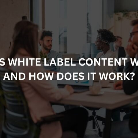 what is white label content writing and how does it work